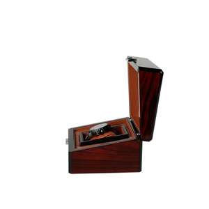 High Glossy Rosewood Finish Single <b>Watch</b> Storage Organizer <b>Wooden</b> <b>Watch</b> Gift Packaging Luxury Box - Product Image 6
