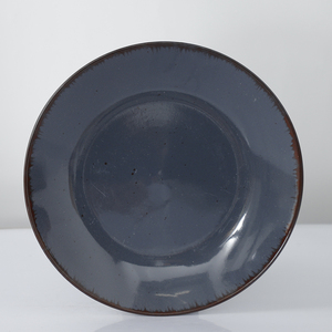 Ensemble d'assiettes à dîner en céramique émaillée colorée créative de style nordique européen moderne en grès de qualité supérieure bols et tasses - Product Image 1