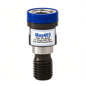 Ttake Mas403 Otter Bit Shank para mandril con sello azul y base roscada - Product Image 2