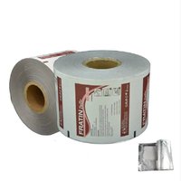 Offre spéciale Emballage de lingettes humides composites à impression personnalisée Rouleaux de papier film laminé en feuille d'aluminium