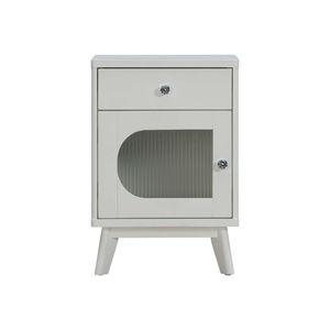 Mesita de noche de madera de la más alta calidad de la marca EVEREST, muebles de dormitorio de madera de acacia/roble/madera de pino - Product Image 1