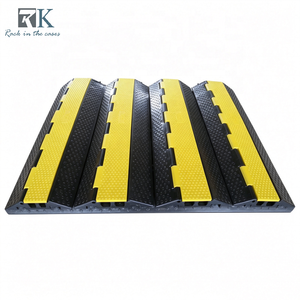 Rampe de protection de câbles pour événements, rampe de gestion de câbles mobile, rampe de contrôle de câbles portable, rampe de protection de câbles en caoutchouc - Product Image 1