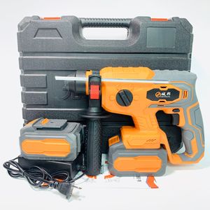 Marteau perforateur sans fil à batterie lithium 20 mm, perceuse à percussion sans balais, rechargeable, léger, pour démolition, marteau perforateur rotatif - Product Image 4