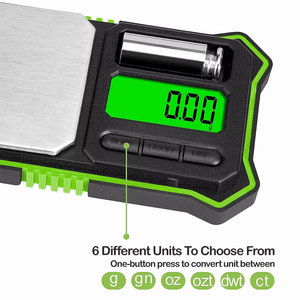 Báscula <span class=keywords><strong>de</strong></span> joyería Digital portátil <span class=keywords><strong>de</strong></span> 200g/0,01g, Mini pantalla LCD, balanza electrónica <span class=keywords><strong>de</strong></span> alta precisión para batería <span class=keywords><strong>de</strong></span> diamante dorado para el hogar - Product Image 2
