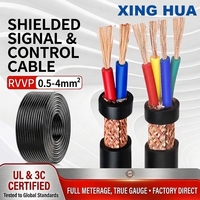 Cable de Alarma de Seguridad de 6 Núcleos Blindado de 0.22mm, Cable RVVP