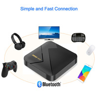M98 M5 Android TV Box Reproductor Multimedia 4K Ultra HD con Procesador Amlogic S905W de Cuatro Núcleos Dispositivo de Transmisión WiFi