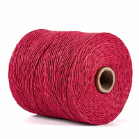 300M Dubbelstrengs Handgemaakt DIY Geweven Papier Touw Rol voor Handtas & Hoed Materiaal