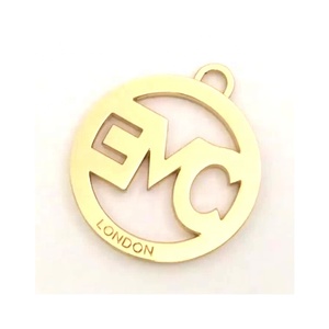 سعر جيد من المصنع مباشرة مخصصة مستديرة معدنية علامة معدنية لوحة شعار - Product Image 1