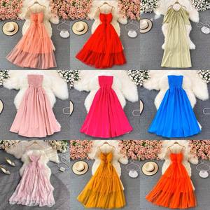 Venta al por Mayor de Vestidos de Verano 2023 para Mujer, Vestidos Holgados Baratos al por Mayor, Ropa Casual en Stock - Product Image 3