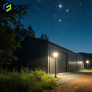 Entrepôt préfabriqué en acier à grande hauteur pour solutions de stockage dans les écoles, supermarchés, bureaux, parcs commerciaux et ateliers - Product Image 1