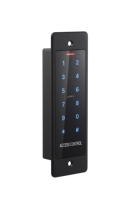 Lector de Tarjetas RFID con Teclado Táctil OEM, Controlador de Acceso ISO 14443A 125kHz/13.56MHz, Carcasa Impermeable de Aleación de Zinc, Interfaz Wiegand