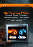 PC tout-en-un industriel étanche IP65 de 7 à 23,8 pouces, anti-vandalisme, avec écran tactile, processeur Core i5 10e génération, 8+128 Go, pour applications industrielles