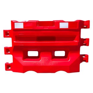 แผงกั้นจราจรแบบเติมน้ำ HDPE ทนทานสำหรับทางหลวง T2 เพื่อความปลอดภัยของผู้เดินเท้า มองเห็นได้ชัดเจน - Product Image 5