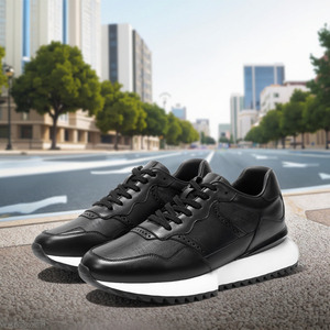 Мужские кроссовки OEM Fashion на скрытой танкетке, дышащие, сетчатые, спортивные, повседневные, на платформе, увеличивающие рост на 8 см - Product Image 2