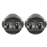 Projecteur de brouillard à LED U12 de 2 pouces pour accessoires de moto Phare antibrouillard à LED