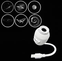 Lampe de projection ciel étoilé Aurora la plus vendue, en ABS, luminosité réglable, alimentée par USB, projecteur de ciel étoilé pour voiture, mini veilleuse