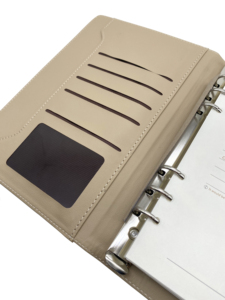 Cuaderno recargable de cuero de PU Premium personalizado con cierre magnético-Planificador de oficina profesional y Diario de reuniones - Product Image 4