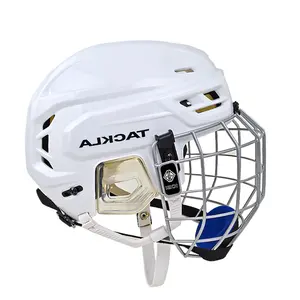 Spot Goods Ice Hockey Sports Popular Inline Hockey Helmet Protective Gear Complete Gear for Pro Player