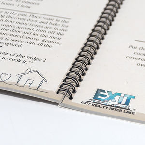 Libro de recetas de tapa dura impreso personalizado de alta calidad con tablero dúplex de papel Kraft para cocinar alimentos de proveedor de confianza - Product Image 6