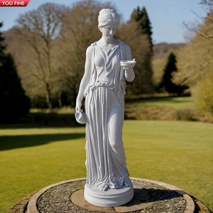 Haute Qualité Sculpté à La Main En Marbre Hebe <span class=keywords><strong>Statue</strong></span> Déesse de la Jeunesse Sculpture - Product Image 2