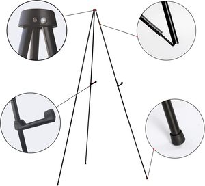 Support de bannière publicitaire imprimé, support de trépied pour affiche, panneau <span class=keywords><strong>Mr</strong></span> et Mme - Product Image 2