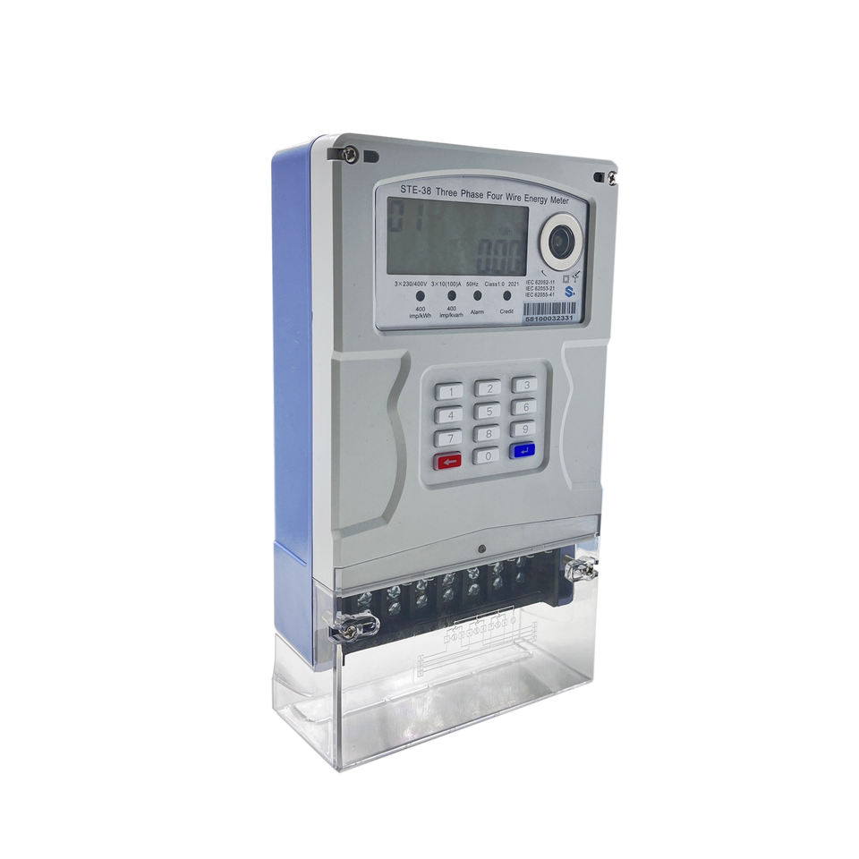 STS Standard Three Phase Smart Energy Record Prepaid Meter