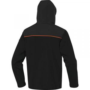 DELTA PLUS-Veste ''softshell''' en polyester/élasthanne HORT2NOXG-M noir-orange avec 3 couches laminées VESTES DE TRAVAIL - Product Image 2
