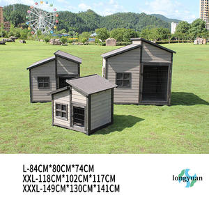 ขายส่งคอกสุนัขไม้คุณภาพสูง ขนาดใหญ่ ทันสมัย ทนทานต่อทุกสภาพอากาศ สำหรับใช้ภายในและภายนอกอาคาร - Product Image 4