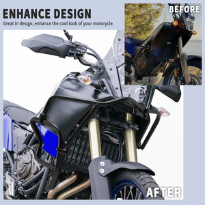 XXUN Protection de cadre de moteur de protection de barre de collision supérieure de moto pour <span class=keywords><strong>Yamaha</strong></span> <span class=keywords><strong>Tenere</strong></span> 700 XT700Z 2019 2020 2021 2022 <span class=keywords><strong>2023</strong></span> 2024 - Product Image 5