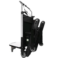 Plateforme Élévatrice Industrielle Électrique pour Outils, Capacité de Charge 400 kg, Pliable, avec Support de Rotation Auxiliaire, pour Espaces Étroits