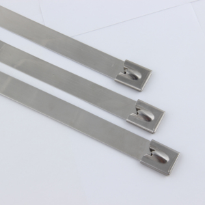 Bridas para cables de acero inoxidable de alta calidad, cerradura de bola, bridas de cremallera de Metal sin recubrimiento, venta al por mayor, bandas, Cables de banda liberables autoblocantes - Product Image 6