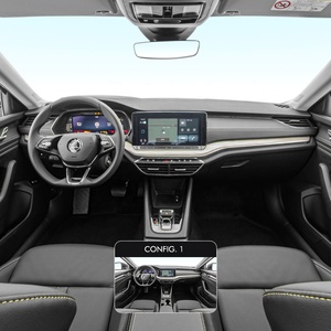 Skoda Octavia China penggerak tangan kiri mobil bensin ekonomi mobil bekas grosir untuk dewasa