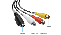Convertidor de 1 Canal AV NTSC PAL RCA a USB C, Tarjeta Capturadora de Video, Adaptador para Teléfono Móvil/PC