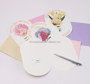 Biglietti d'<span class=keywords><strong>Auguri</strong></span> Personalizzati Favorcrafts con Logo 3D, Stampa UV, Migliori <span class=keywords><strong>Auguri</strong></span> per San Valentino - Product Image 3