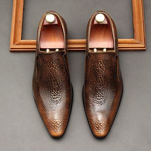 Zapatos Mocasines de Vestir de Cuero Genuino para Hombre, Talla Grande, Hechos a Mano, con Cordones, Transpirables, Ligeros, Antideslizantes, con Parches, para el Trabajo - Product Image 1