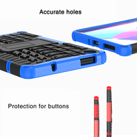 Étui de protection robuste en TPU souple et PC avec support pliable pour tablette Lenovo Tab M8 Gen 4 TB-300FU 8 pouces 2023, coque arrière ultra-fine