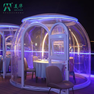 Casa Burbuja Meihua, Domo Iglú Semiesférico, Anti-UV, Policarbonato, Restaurante, Cafetería al Aire Libre - Product Image 2