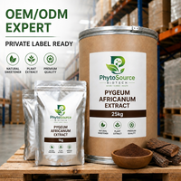 Extrait naturel de Pygeum Africanum 25% Phytostérols Poudre d'écorce de Prunus Africana pour la santé de la prostate