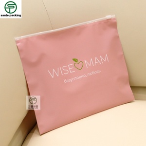 Sacs en plastique refermables personnalisés avec impression en héliogravure écologique pour l'emballage de robes, jupes et chaussettes - Product Image 3