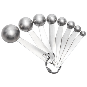 Cao cấp thép không gỉ đo ly và thìa Set / Stackable đo phụ kiện với kích cỡ khác nhau công cụ đo lường - Product Image 6