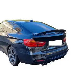 실제 탄소 섬유 리어 스포일러 BMW 3 시리즈 GT F34 2013-2019 자동차 스타일링 오리지널 스타일 테일 윙 백 트렁크 외부 부품