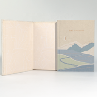 Organisateur Personnel Pratique en Grande Vente, Carnet sur Mesure à Reliure Cousue, Journal en Lin à Couverture Rigide