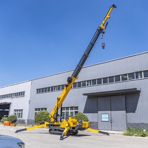 Mini-grue araignée sur chenilles de 8 tonnes avec bras télescopique de 17,8 m pour la construction - Product Image 1