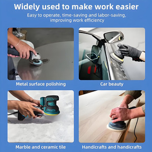 Máquina de lijado de madera al por mayor barata de fábrica <span class=keywords><strong>lijadora</strong></span> 18V 20V 21V 48V máquina de arena para madera, coche y metal - Product Image 2