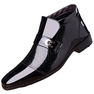 Chaussures habillées en cuir pour hommes, style Oxford, bottines à bout pointu, pour affaires et mariages, Zapatos De Hombre - Product Image 6