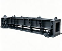 Fabrication sur mesure de cadre de convoyeur robuste |   Service OEM de soudage de grandes structures en acier et usinage CNC