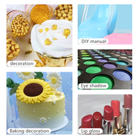 Chroampamda liquide perles cosmétique Mica poudre liquide couleur Pigment fard à paupières Pigment brillant Nail Art comestible paillettes Spray