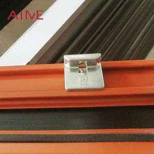 Nouvelle conception de fenêtre à auvent pare-soleil <span class=keywords><strong>en</strong></span> aluminium de haute qualité à double vitrage avec moustiquaire extérieure - Product Image 4