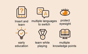 Nouvelle machine <span class=keywords><strong>d</strong></span>'apprentissage des cartes flash en <span class=keywords><strong>espagnol</strong></span>, insérateur de cartes Little Teacher, machine <span class=keywords><strong>d</strong></span>'éducation précoce, jouet audio pour enfants. - Product Image 2