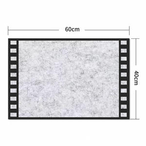 Good Quality Pin Board Bulletin Memo Felt Notice Message Large <b>Cork</b> Board Felt Slat <b>Wall</b> <b>Paneling</b> - Product Image 4